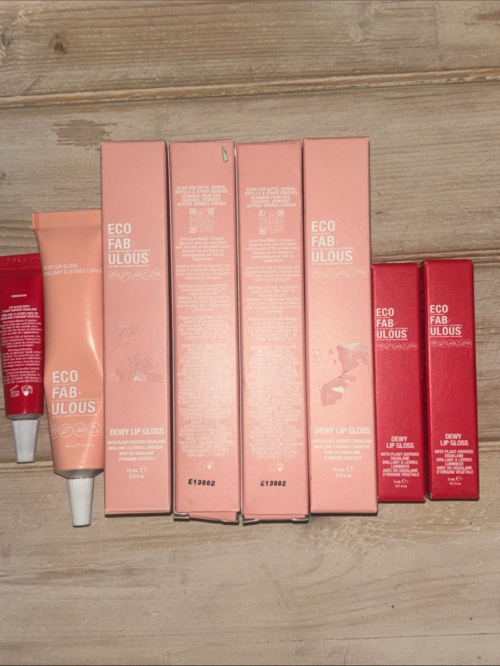 Dewy Lip Gloss bundle of 8 (429)